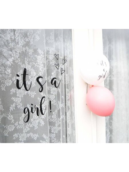 It's a girl!