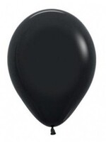 Mini ballon zwart 10x