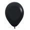  Mini ballon zwart 10x