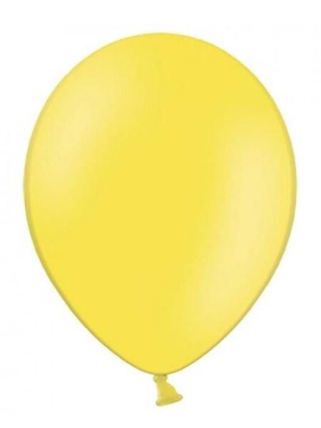 Mini ballonnen geel 10x