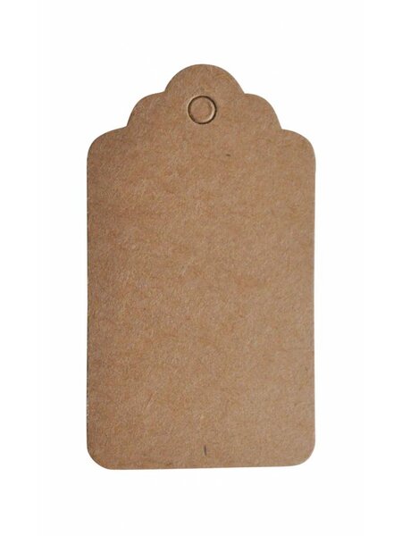 Label bruin 5x