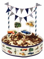 Cake topper auto's