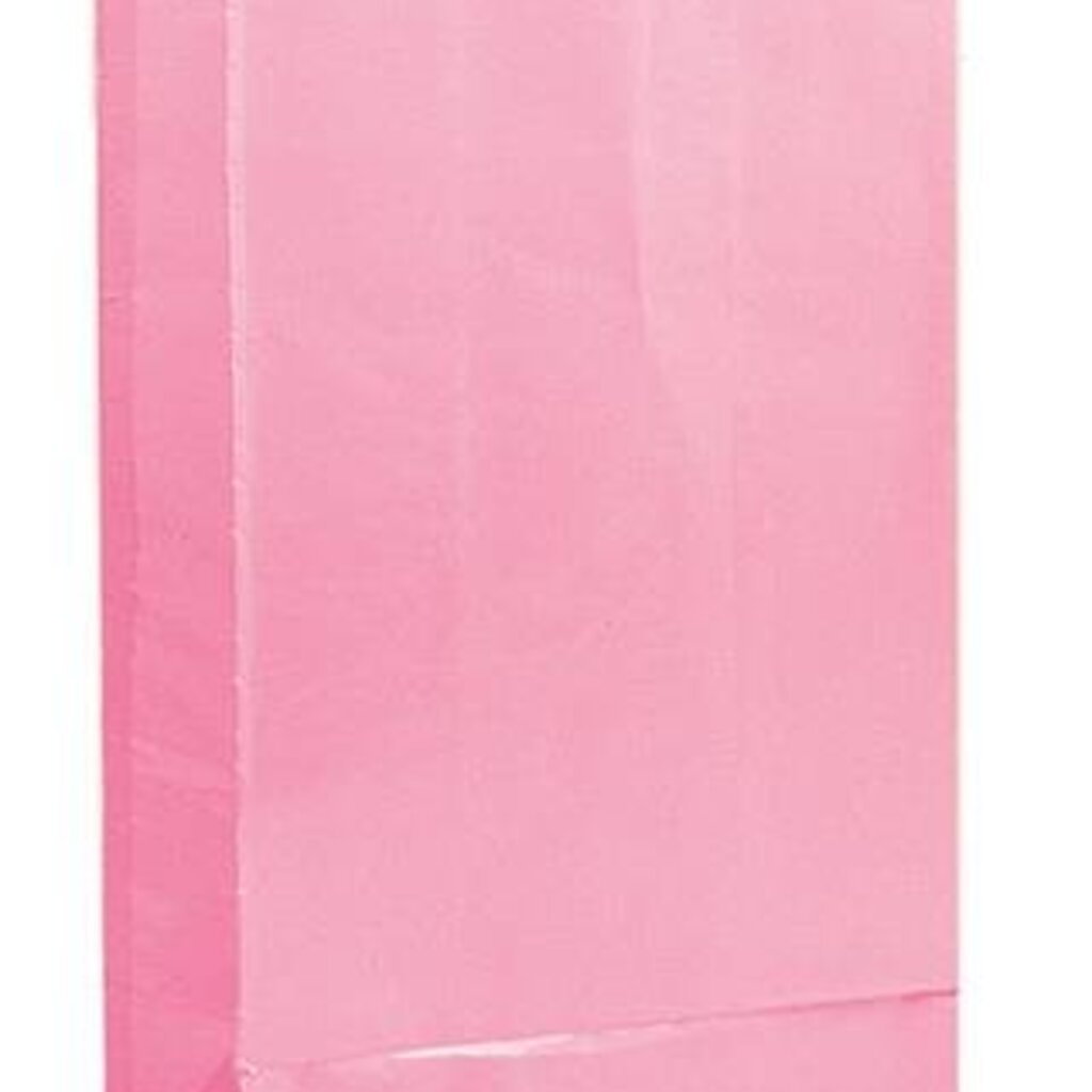Traktatiezakjes roze 12x
