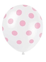 Ballonnen met roze stippen