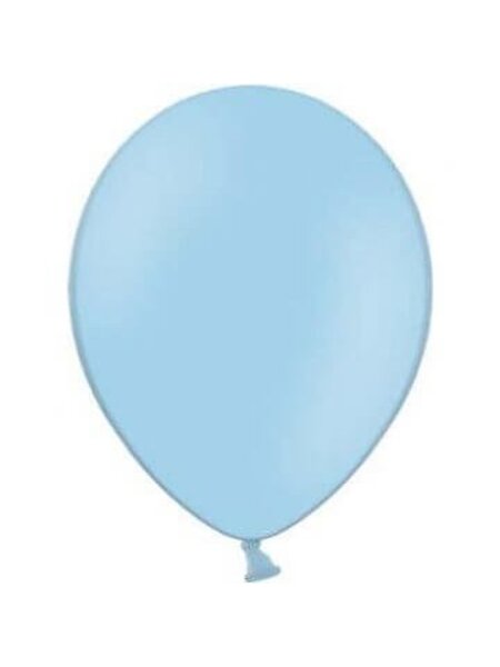 Baby blauwe ballonnen 10x
