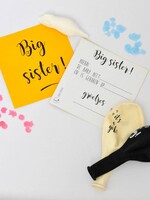 Traktatiekaartjes Big sister 10x