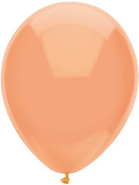 Ballonnen perzik 10 x