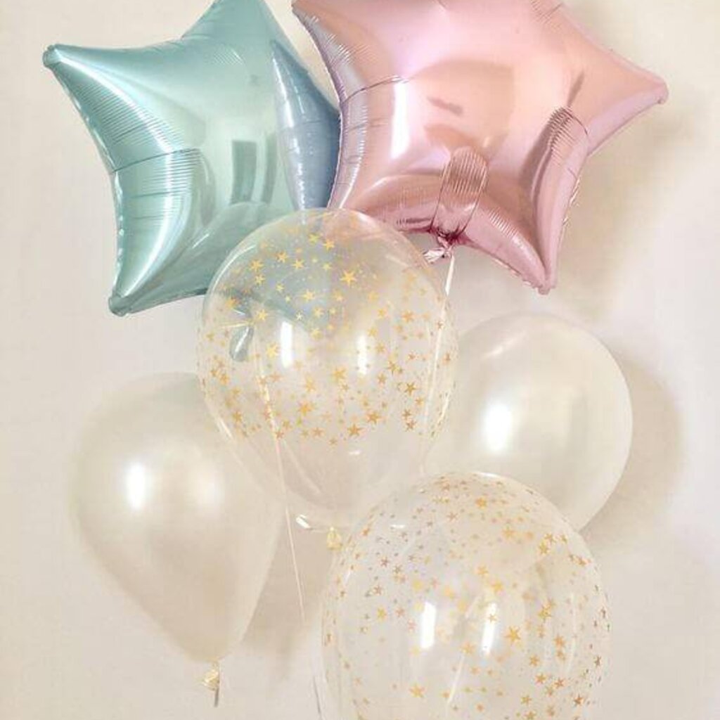 Ballon ster blauw