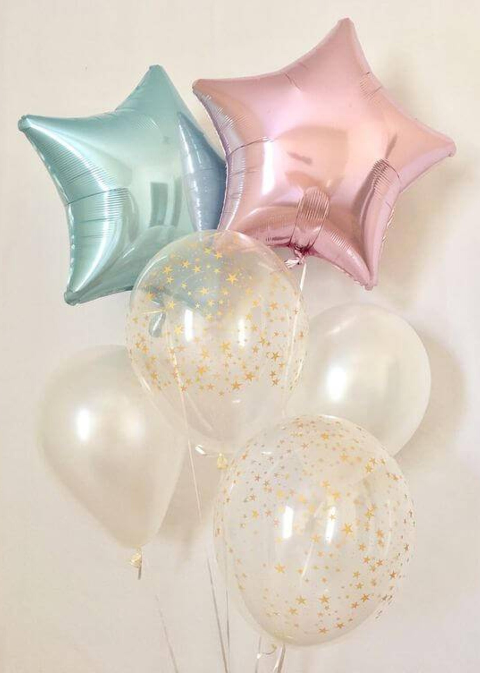 Ballon ster blauw