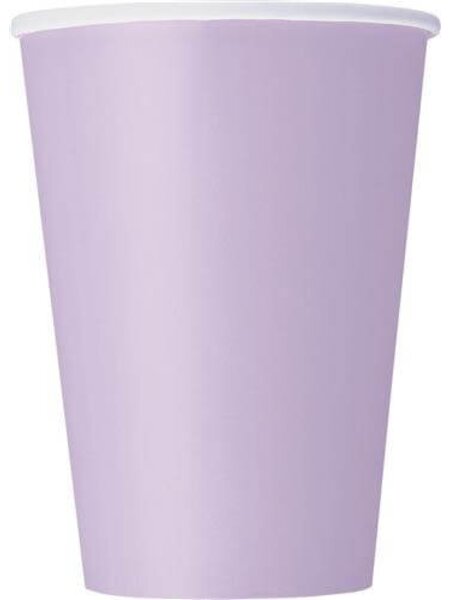 Lila bekers  8x