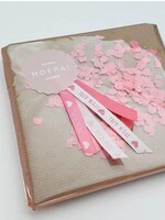 Roze confetti