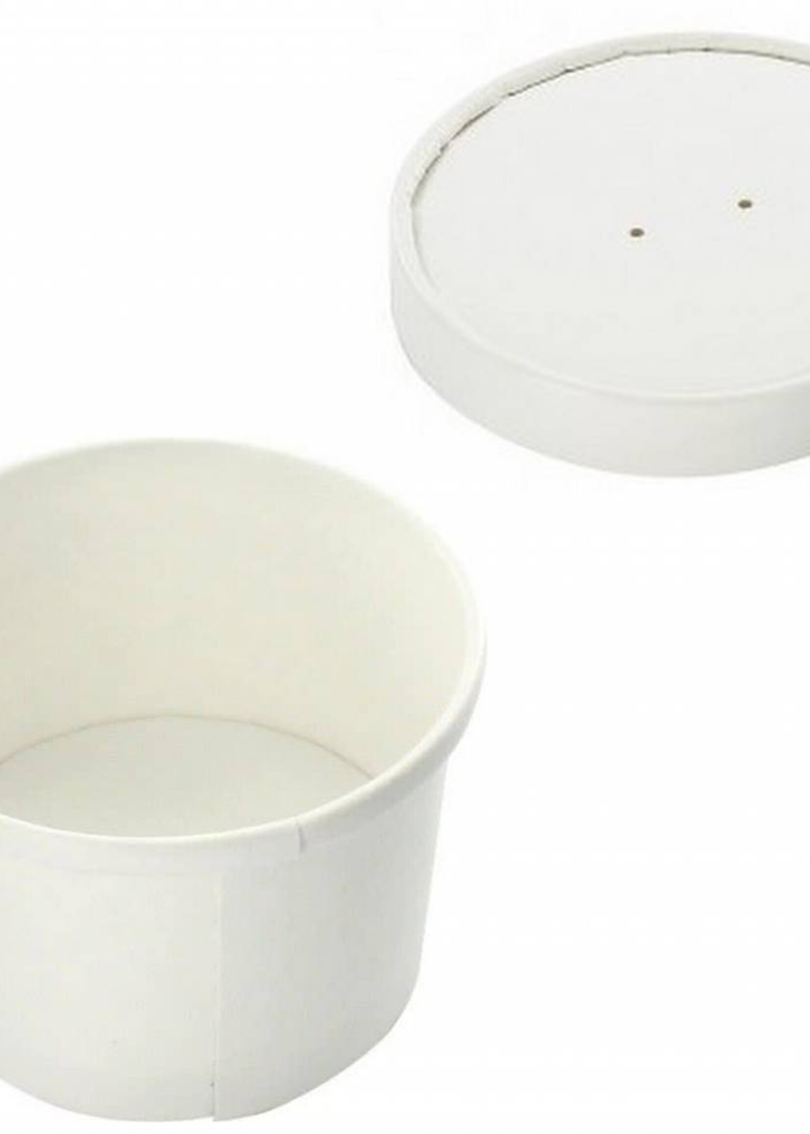 Witte bakjes met deksel 5x