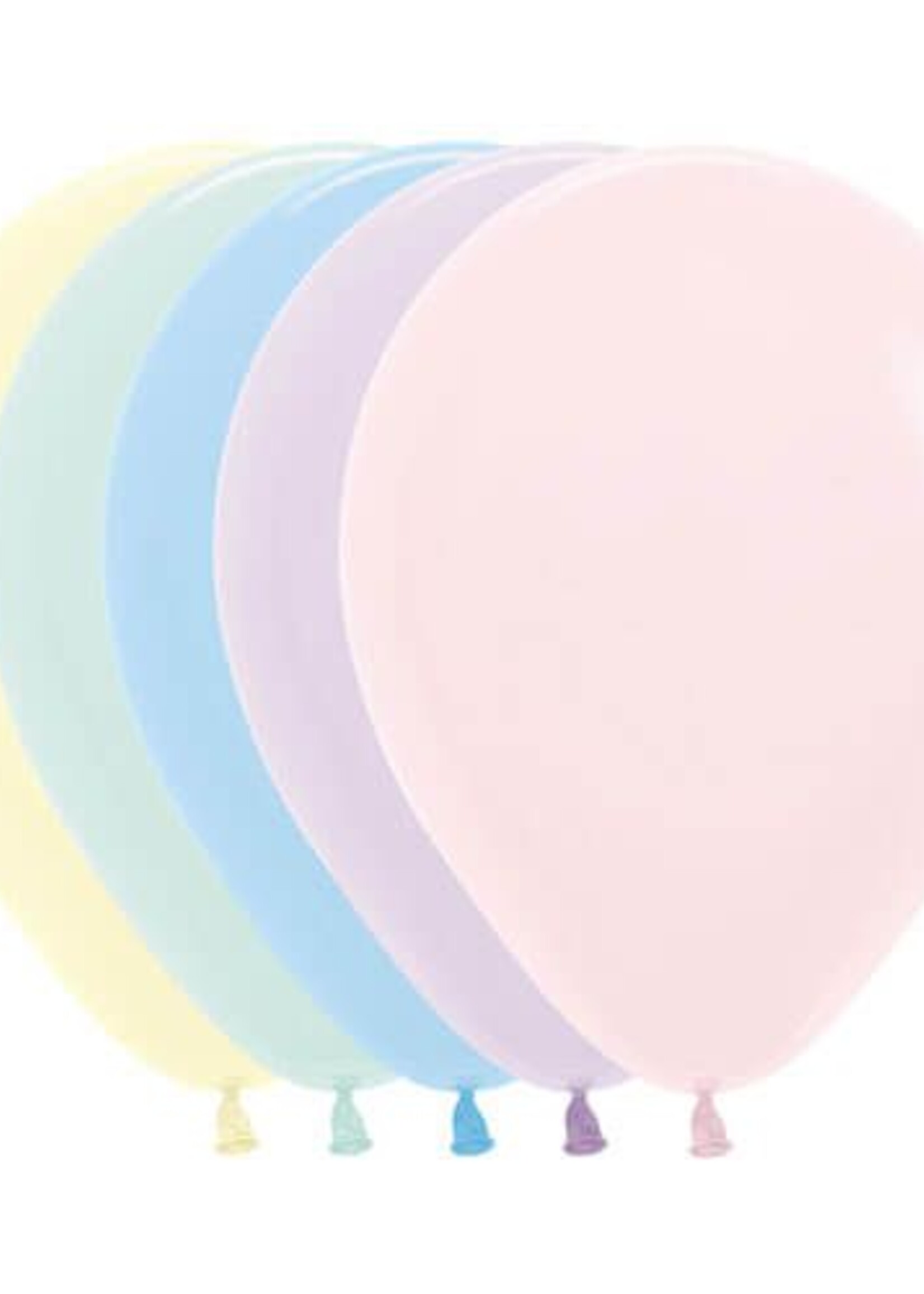 Pastel ballonnen 10x
