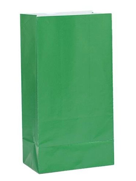 Traktatiezakjes groen 12x
