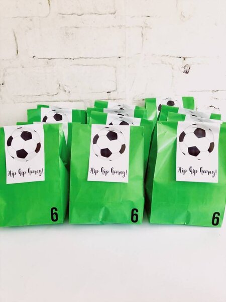 Printables voor voetbaltraktatie