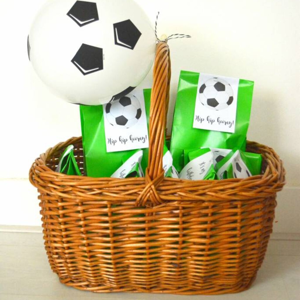 Printables voor voetbaltraktatie