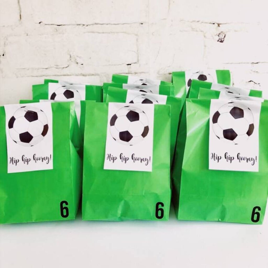 Traktatiezakjes groen 12x