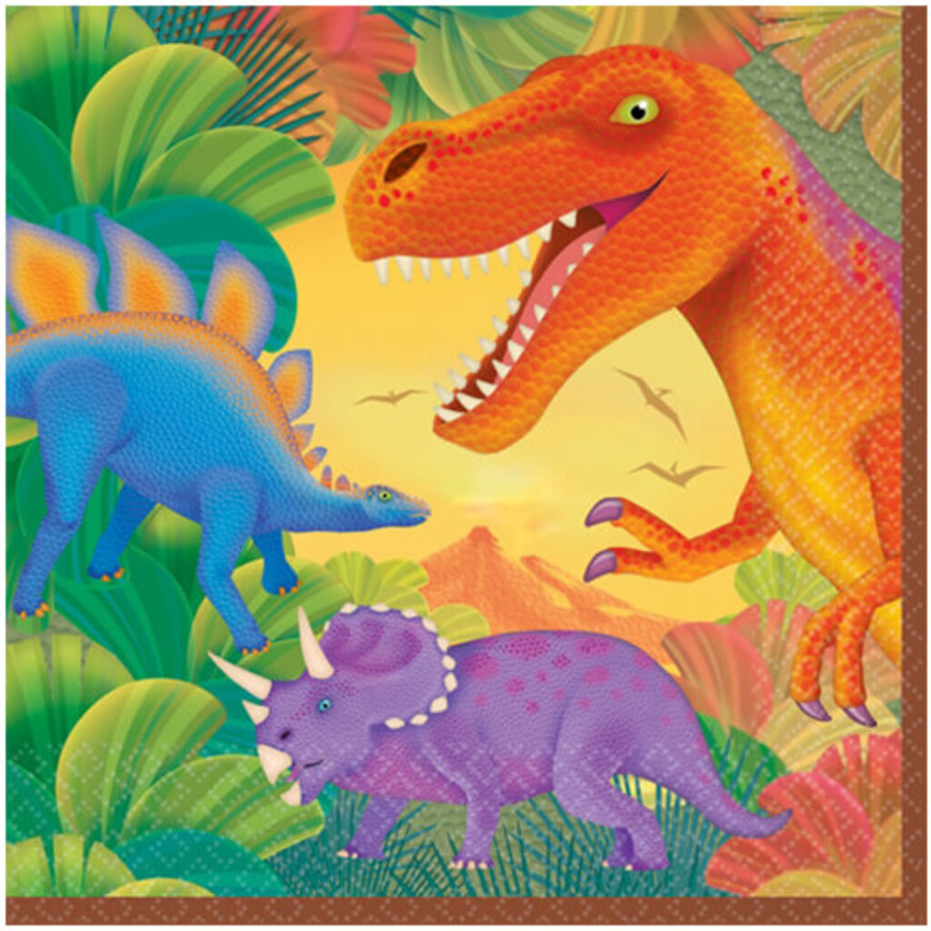 Dino servetten