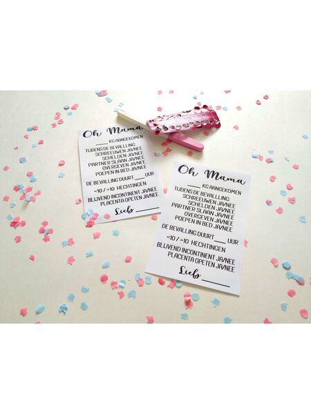 Printable Babyshower: Oh mama