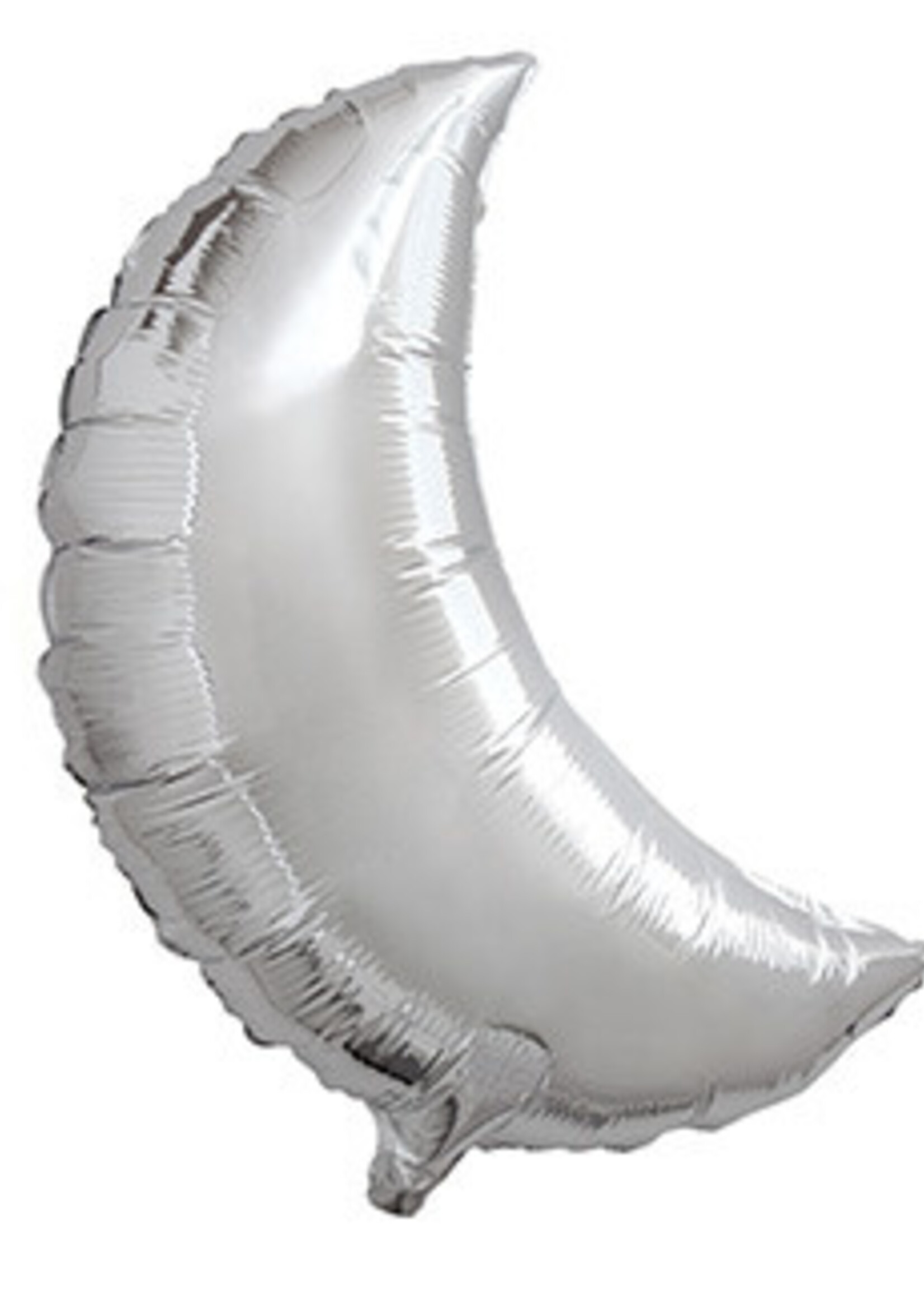Folieballon maan zilver