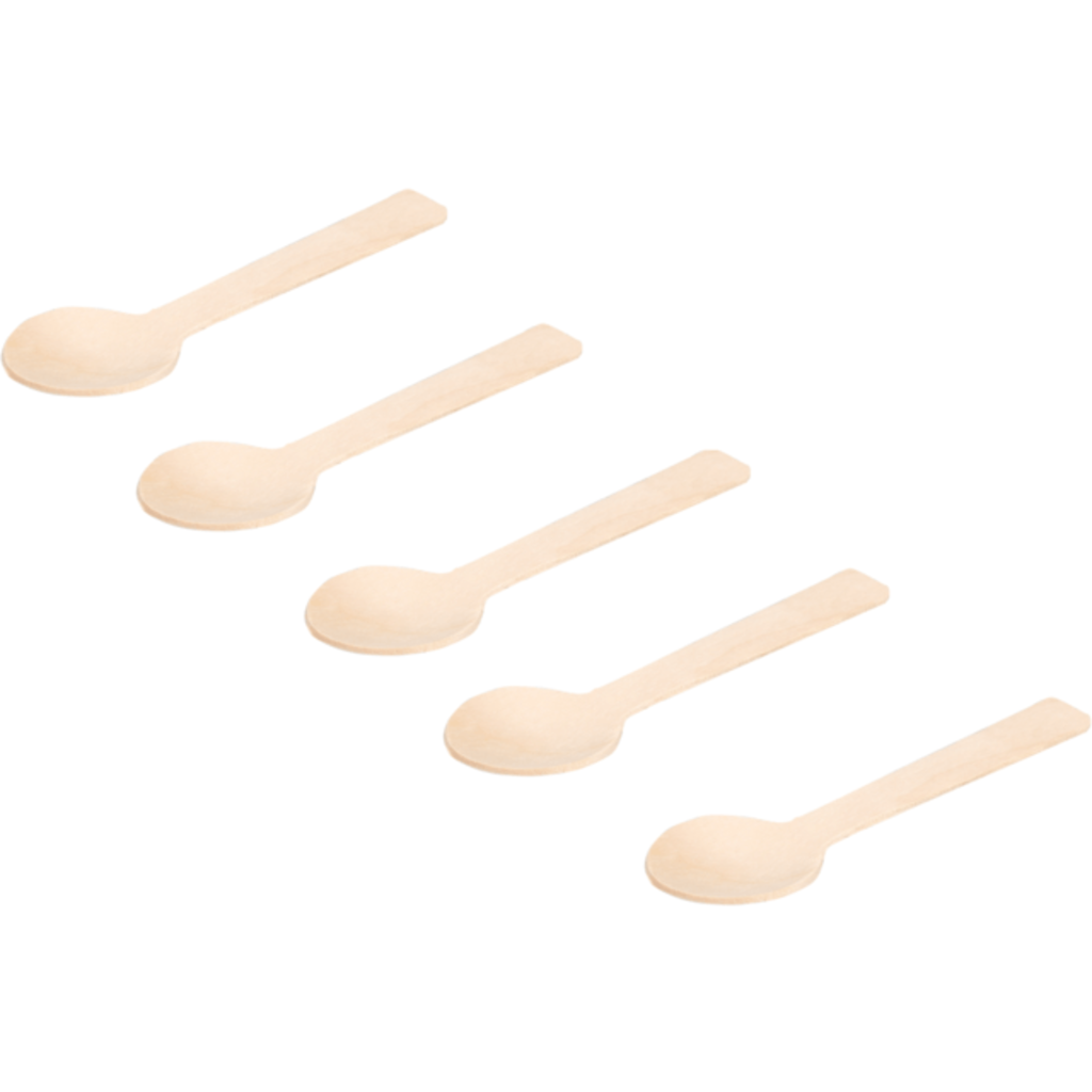 Houten lepels 10x