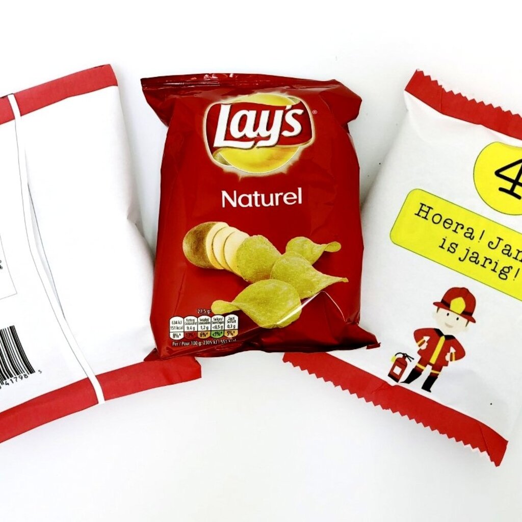 Chipszakje Brandweer (Printable)