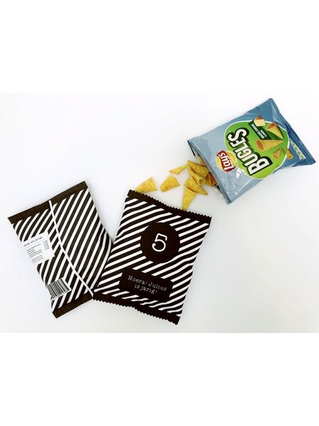 Chipszakje Strepen (Printable)