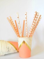 Rietjes rose goud 20x