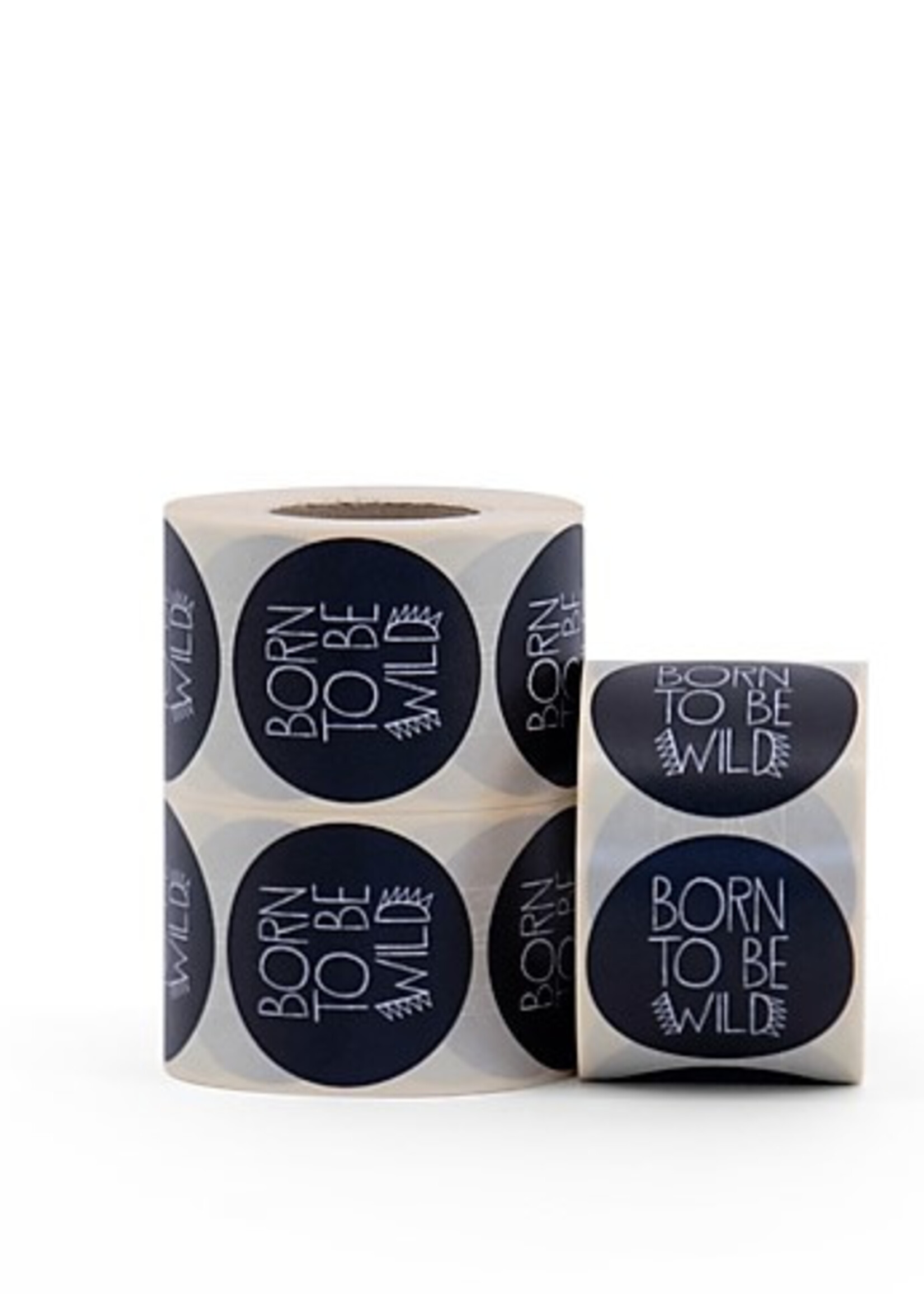 Sluitsticker Born to be wild 10x