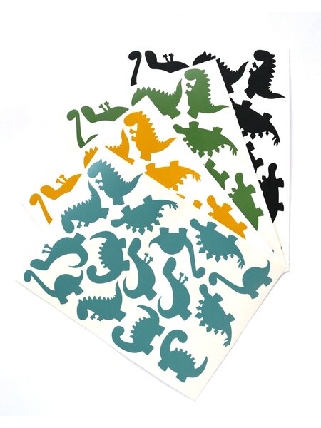 Traktatiestickers Dino
