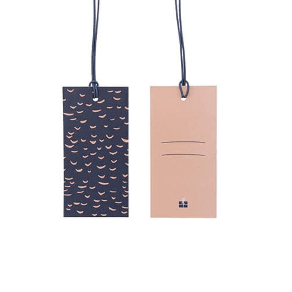 Label sinterklaas blauw 5x