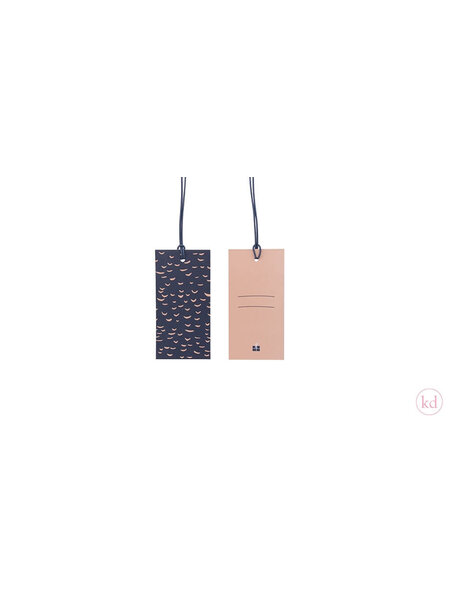 Label sinterklaas blauw 5x