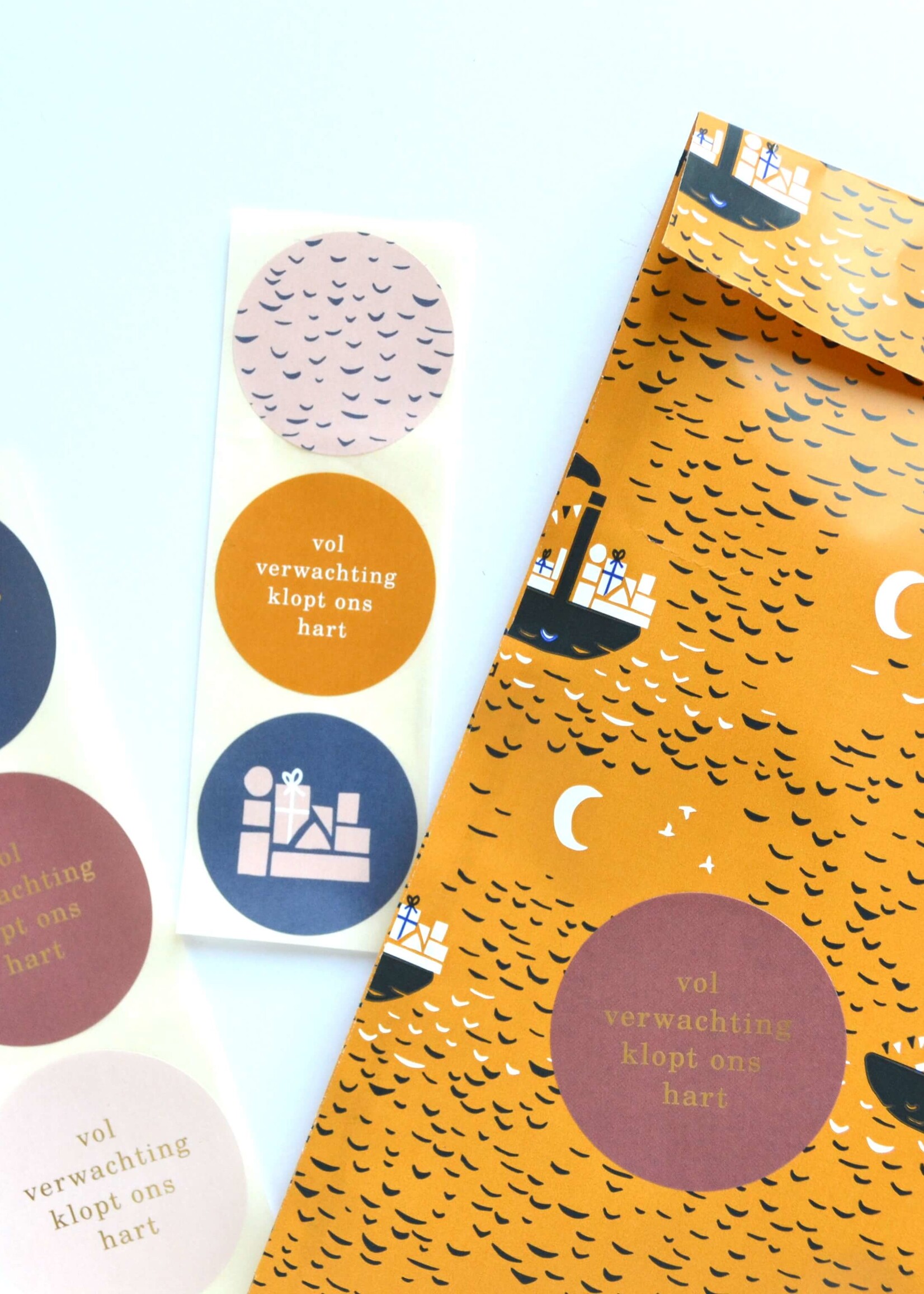 Sluitsticker sinterklaas 9x