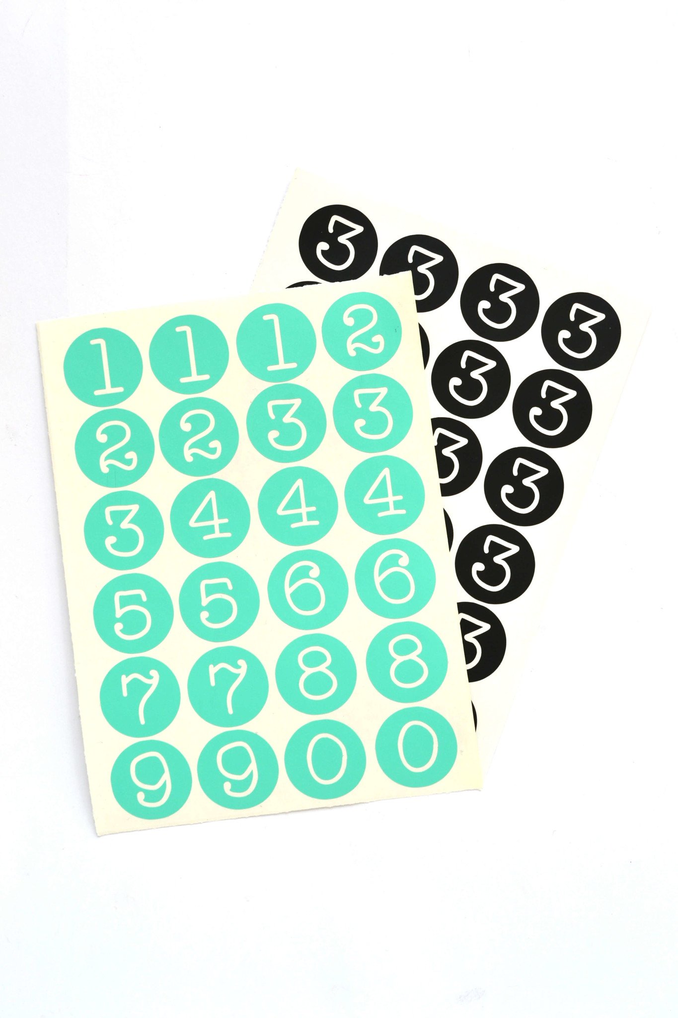 Stickers cijfers - SuzyB