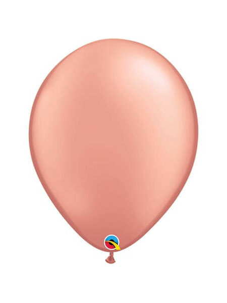 Rose gouden ballonnen 6x