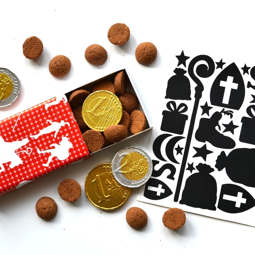 Traktatiestickers Sint