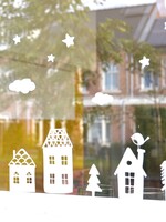 Raamsticker kerst (herbruikbaar)