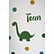  Muursticker dino met naam