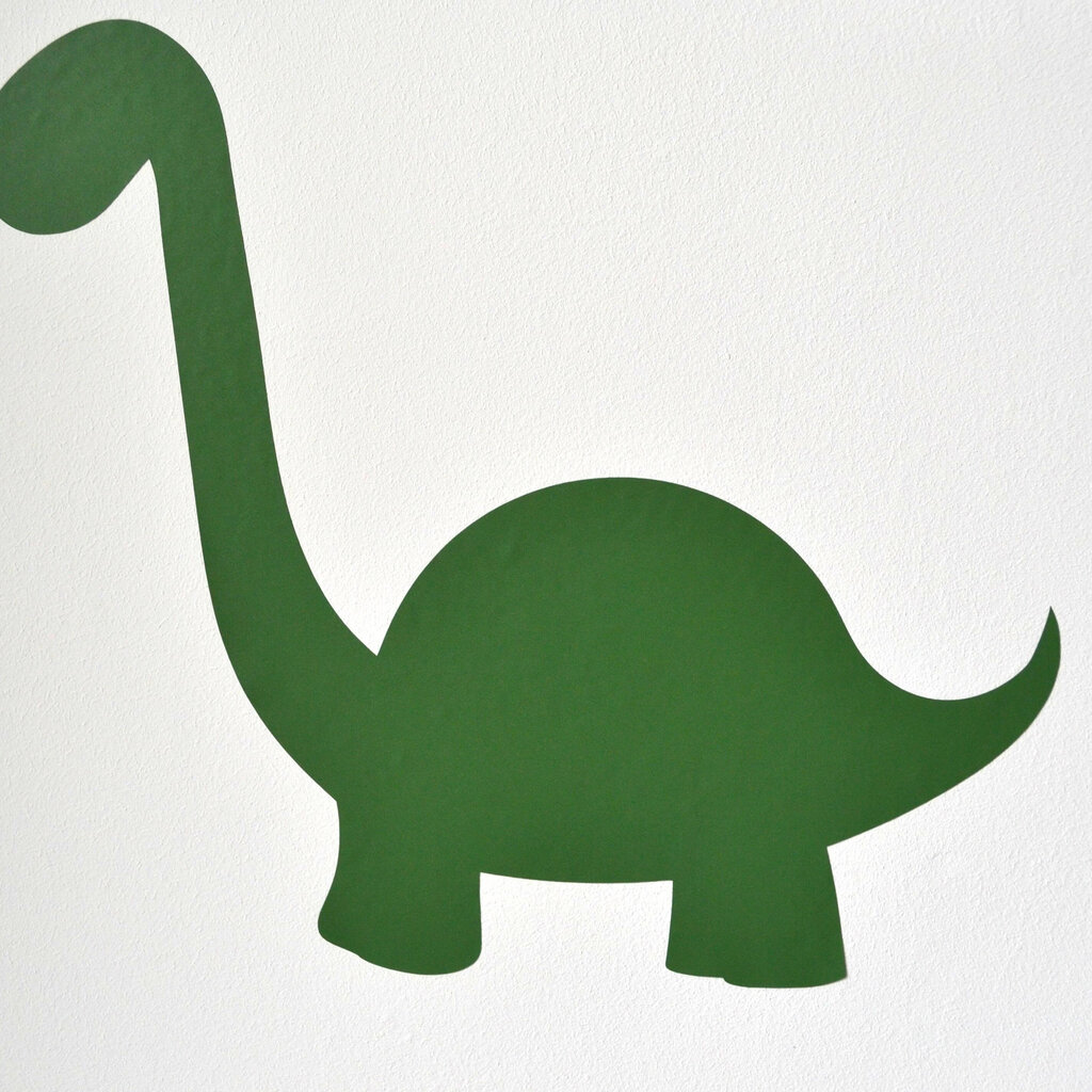 Muursticker dino met naam
