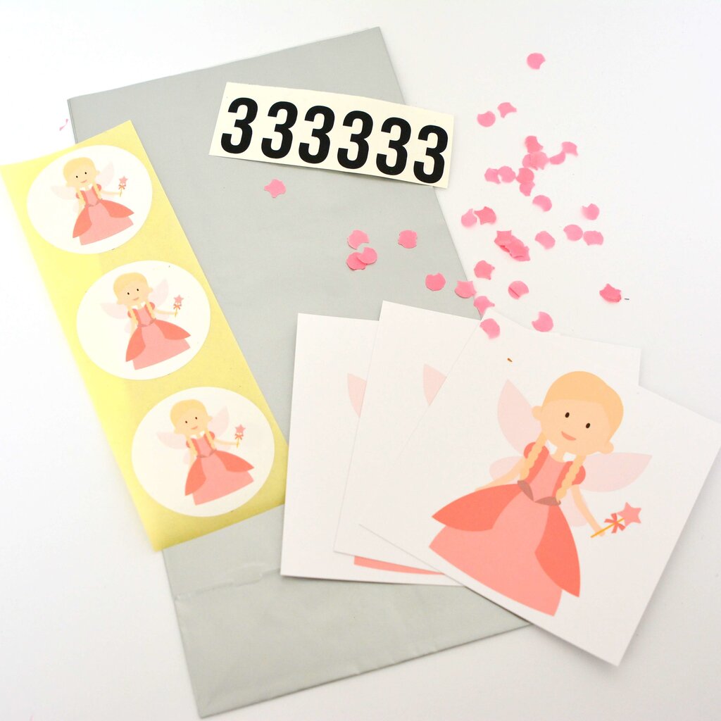 Sluitsticker Fee 10x