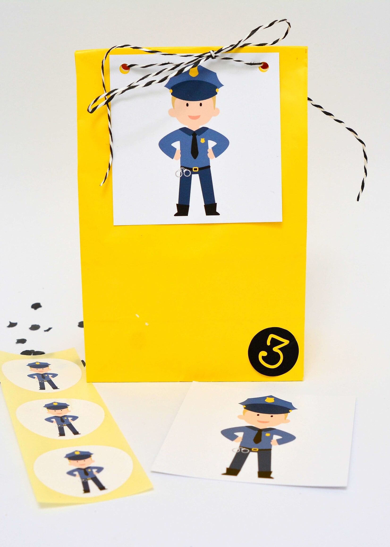 Sluitsticker Politie 10x