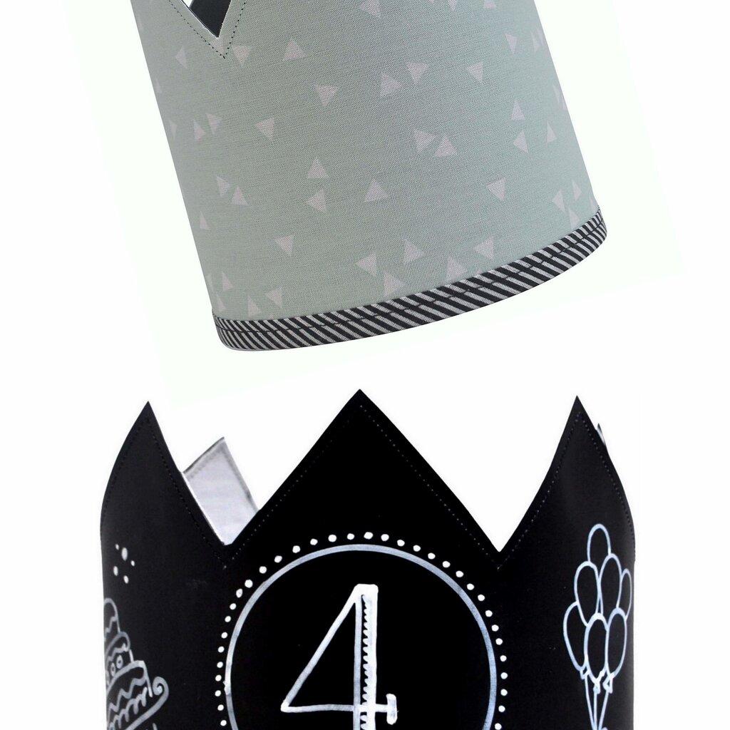 Krijtbordkroon mint triangle