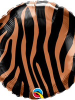 Folieballon tijgerprint