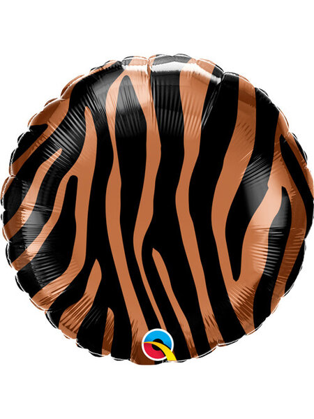 Folieballon tijgerprint