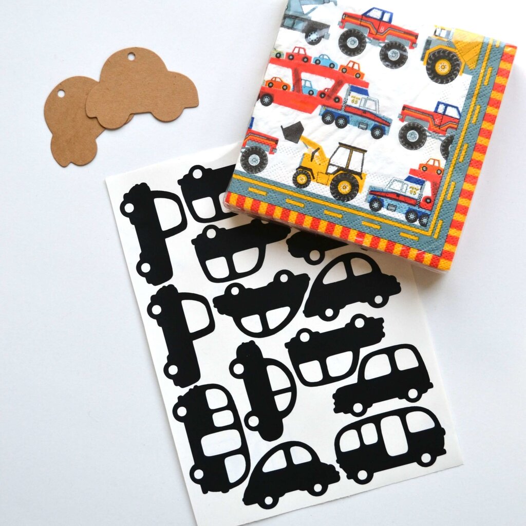Traktatiestickers Auto's