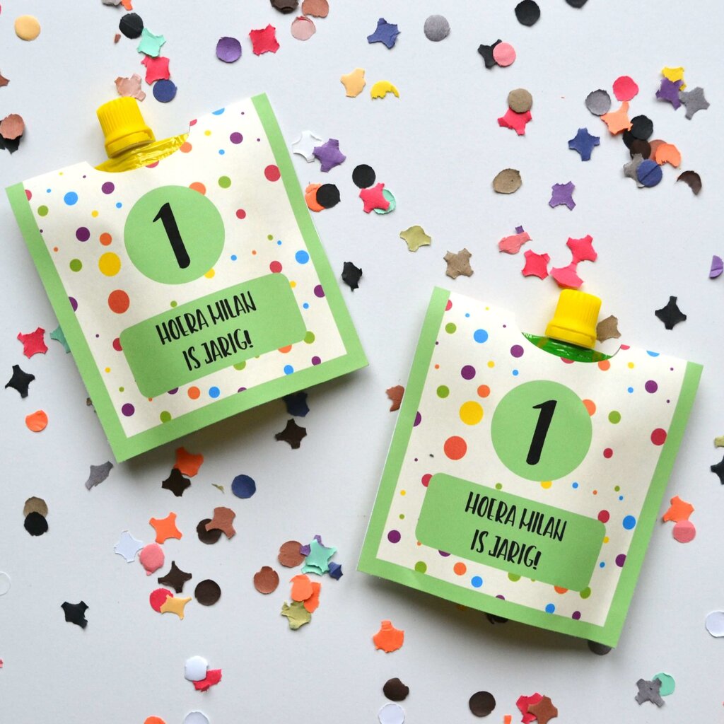 Knijpfruitwikkel Confetti (Printable)
