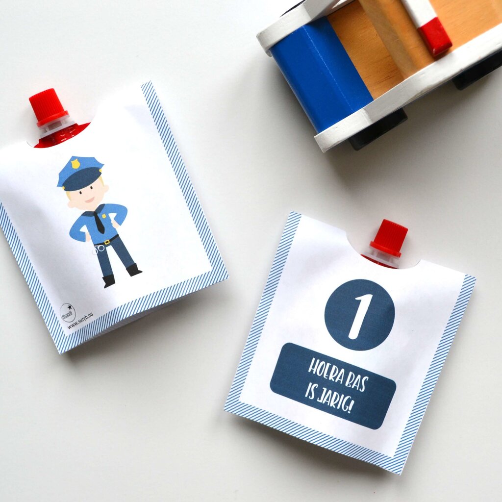 Knijpfruitwikkel Politie (Printable)