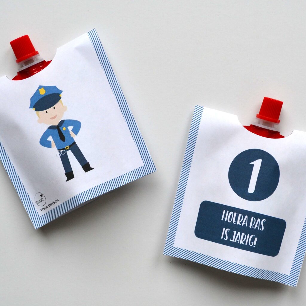 Knijpfruitwikkel Politie (Printable)