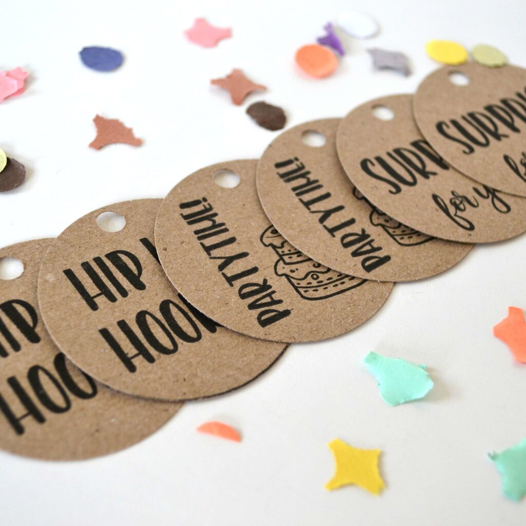 Printable Cadeaulabels Feest 2