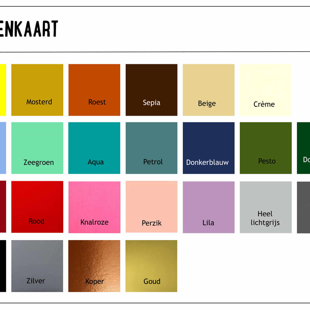 Muursticker hart (meerdere kleuren)